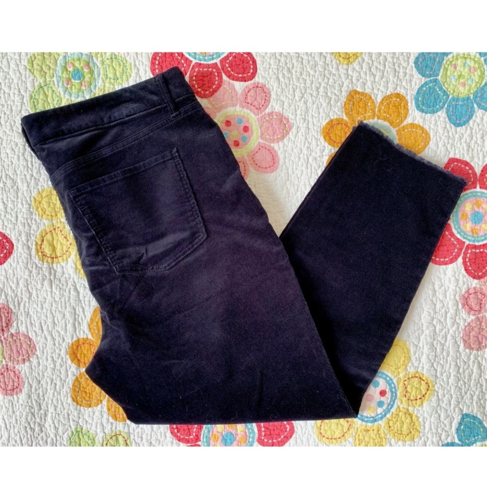 NWOT TALBOTS Petite Corduroy Raw Hem Ankle Pants - Picture 1 of 6